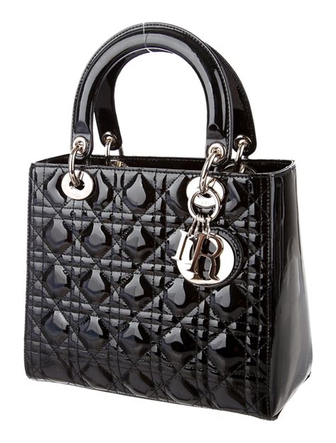 dior black purse|christian dior purse black.